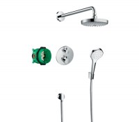 KIT TERMOSTATICA DUCHA EMPOTRADO HANSGROHE